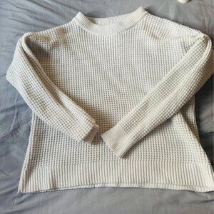 Time and Tru White Sweater